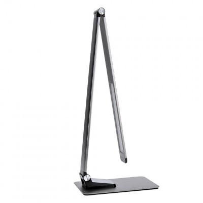 Solight LED stolní lampička stmívatelná, 11W,  změna chromatičnosti, broušený hliník, stříbrná - foto č. 6