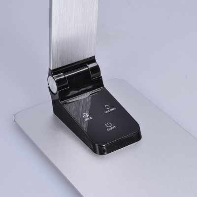 Solight LED stolní lampička stmívatelná, 11W,  změna chromatičnosti, broušený hliník, stříbrná - foto č. 8