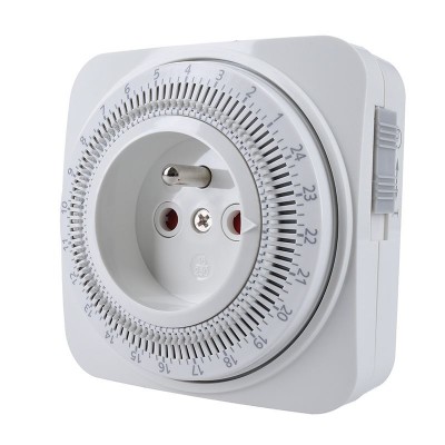 Solight časový spínač, 24 h., vypínač, 1 režim - foto č. 2