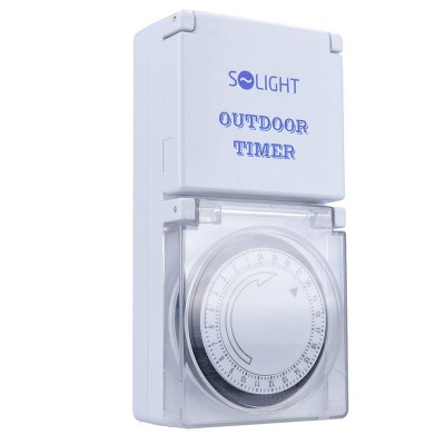 Solight časový spínač, venkovní, 24 h., 1 režim - foto č. 4