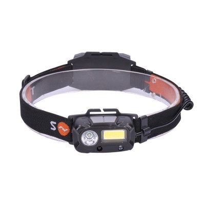 Solight LED čelová nabíjecí svítilna, 3W + COB,150 + 60lm, Li-Ion - foto č. 2