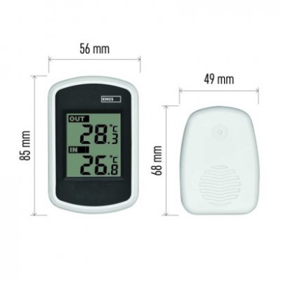 Digitální bezdrátový teploměr E0042 (1 ks) - foto č. 20