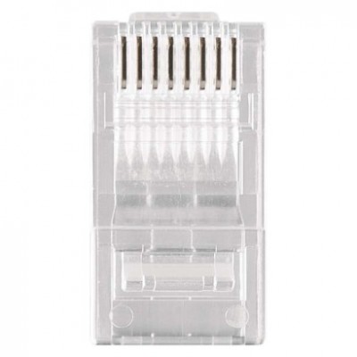 Konektor pro UTP kabel (drát), průhledný (20 ks) - foto č. 5