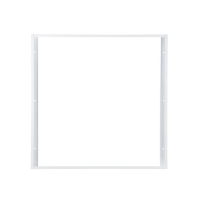Solight hliníkový bílý rám pro instalace 595x595mm LED panelů na stropy a zdi, výška 68mm, bez šroubový - foto č. 2