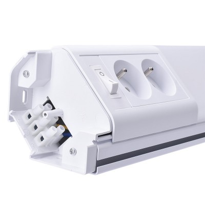 Solight LED kuchyňské svítidlo, 2x zásuvka, vypínač, 10W, 4100K, 51cm - foto č. 4