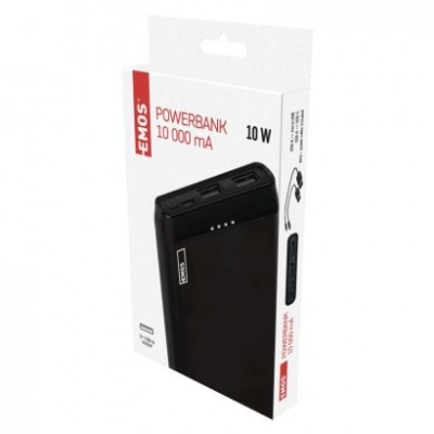 Powerbanka EMOS Alpha 10S, 10 000 mAh, 10 W, černá (1 ks) - foto č. 25