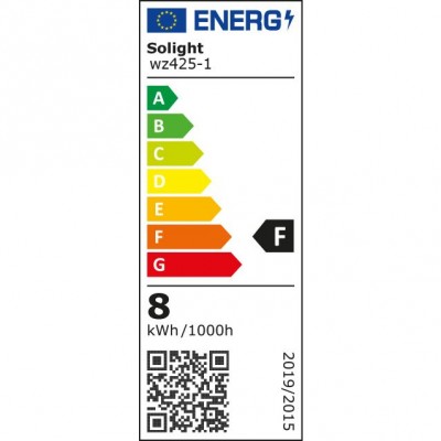 Solight LED žárovka, miniglobe, 8W, E14, 3000K, 720lm, bílé provedení - foto č. 3