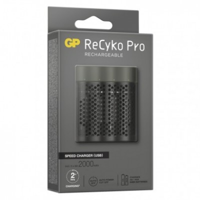 Nabíječka baterií GP Speed M451 + 4× AA ReCyko Pro (1 ks) - foto č. 8
