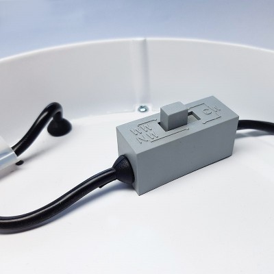 Solight LED mini panel CCT, přisazený, 24W, 1800lm, 3000K, 4000K, 6000K, kulatý - foto č. 5